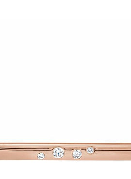 14K Yellow Gold 1/10 CTW Natural Diamond Bar 16-18