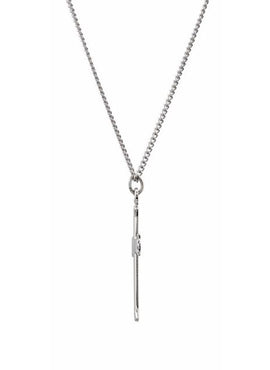 Sterling Silver 27x18 mm Cross 18