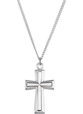 Sterling Silver Cross 24