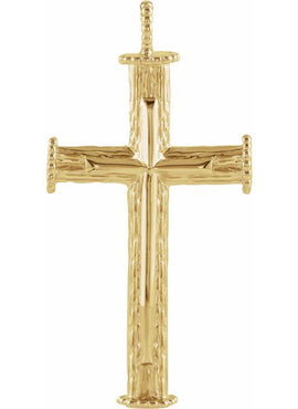 10K Yellow Gold Cross Pendant