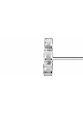 14K White Gold 1/8 CTW Natural Diamond Petite Ear Climbers