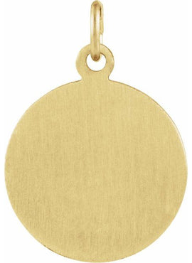 Sterling Silver 15 mm St. Gerard Medal