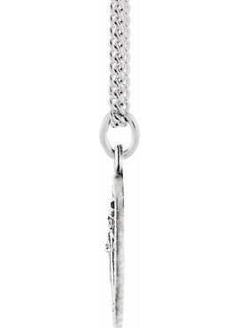 Sterling Silver 15 mm St. Patrick Medal
