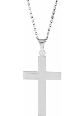 14K Yellow Gold Cross Pendant