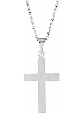 14K Yellow Gold Cross Pendant