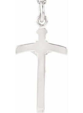 Sterling Silver Crucifix Pendant