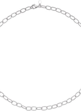 Sterling Silver 6 mm Knurled Cable 7