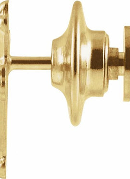 14K Yellow Gold Cross Lapel Pin