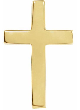 Sterling Silver Cross Lapel Pin