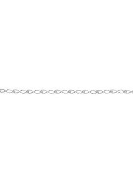 14K White Gold 1/8 CTW Natural Diamond Link 7