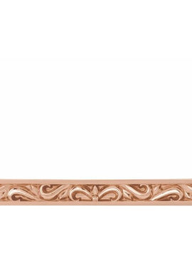 14K White Gold Sculptural Bar 16-18