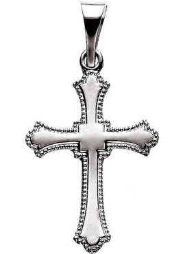 14K Yellow Gold Cross Pendant