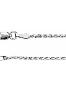 14K Yellow Gold 1.05 mm Diamond-Cut Wheat 24
