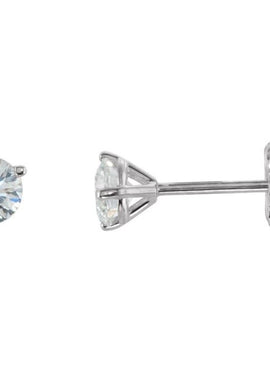 14K White Gold 1/5 CTW Natural Diamond Stud Earrings