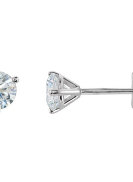 14K White Gold 1/5 CTW Natural Diamond Stud Earrings