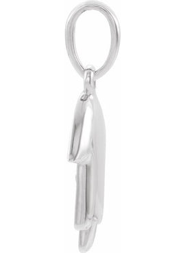 14K Yellow Gold Hamsa 16-18