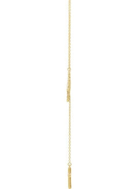 14K White Gold 1/5 CTW Natural Diamond Infinity-Inspired Cross 18