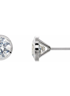 14K White Gold 1/5 CTW Natural Diamond Cocktail-Style Earrings