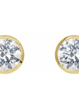 14K White Gold 1/5 CTW Natural Diamond Cocktail-Style Earrings
