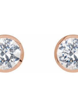 14K White Gold 1/5 CTW Natural Diamond Cocktail-Style Earrings