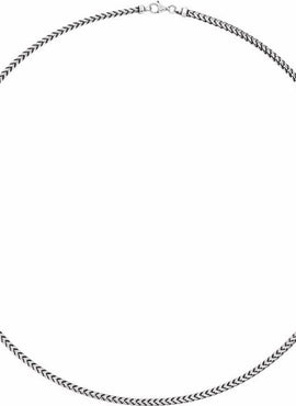 Sterling Silver 3 mm Franco 20