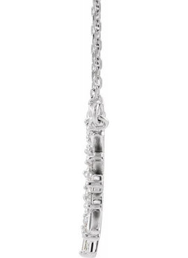 14K Yellow Gold 3/8 CTW Natural Diamond Circle 18