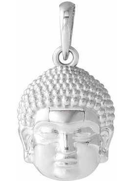 Sterling Silver Meditation Buddha 16-18