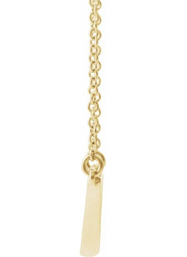 14K White Gold Sculptural 