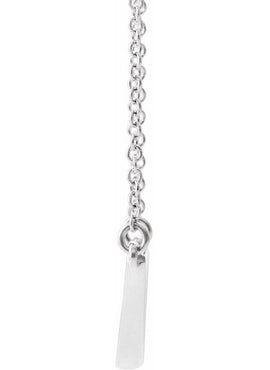 14K White Gold Sculptural 