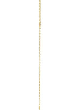 14K White Gold 1/5 CTW Natural Diamond Bar 15-17