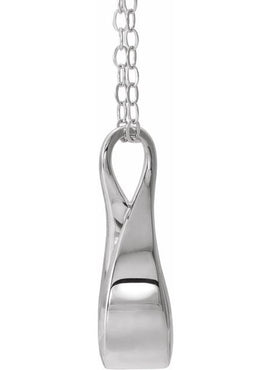 Sterling Silver Infinity-Inspired Ash Holder 18