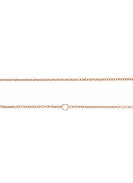 14K White Gold 1 mm Adjustable Cable 16-18