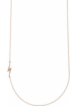 14K Yellow Gold Lightning Bolt 18