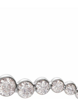 14K White Gold 1/4 CTW Natural Diamond Graduated 16