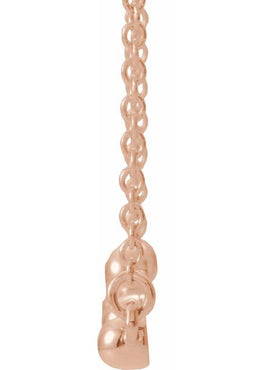 14K Yellow Gold Constellation Bar 18