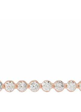 14K White Gold 1/4 CTW Natural Diamond Bar 16