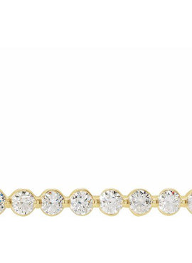 14K White Gold 1/4 CTW Natural Diamond Bar 16