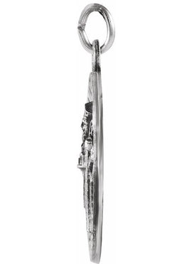 Sterling Silver 15 mm St. Patrick Medal