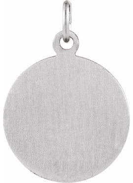 Sterling Silver 15 mm St. Gerard Medal