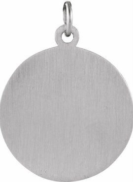 Sterling Silver 15 mm St. Gerard Medal