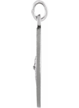 Sterling Silver 15 mm St. Gerard Medal