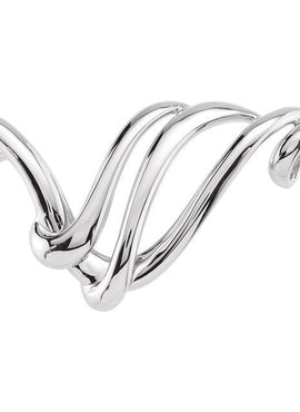 Sterling Silver Freeform Slide Pendant