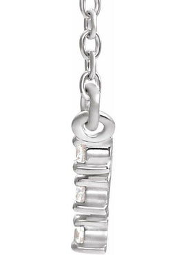 14K White Gold 1/4 CTW Natural Diamond Art Deco 16