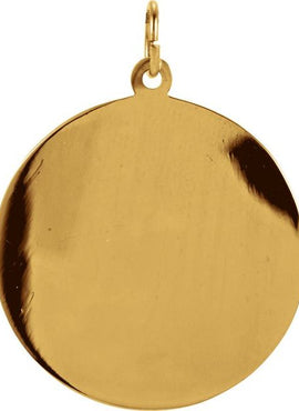 Sterling Silver 18 mm St. Anthony Medal