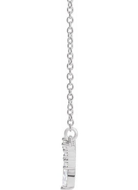 14K White Gold 1/3 CTW Natural Diamond V 16