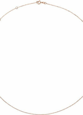 14K White Gold 1 mm Adjustable Diamond-Cut Cable 16-18