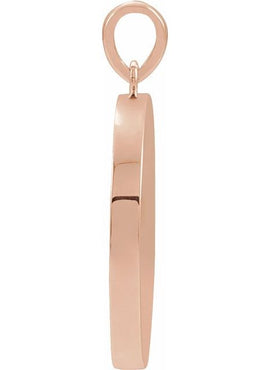 14K White Gold Allah Necklace
