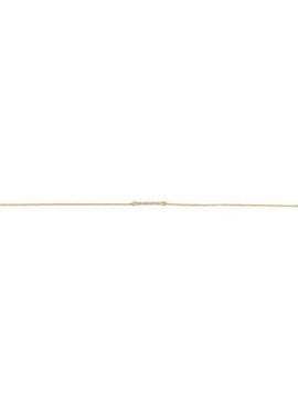 14K White Gold .07 CTW Natural Diamond Bar 6 1/2-71/2