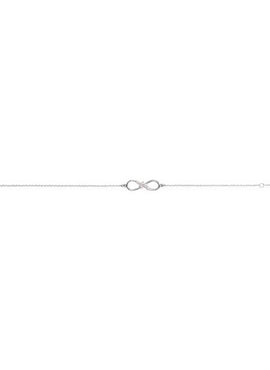 14K White Gold 1/8 CTW Natural Diamond Infinity-Inspired 6 1/2-7 1/2