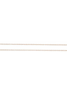10K Rose Gold .85 mm Rope 16